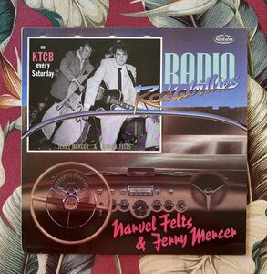 Narvel Felts & Jerry Mercer LP Radio Rockabillies ロカビリー