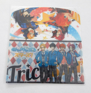 あんさんぶるスターズ！ 電撃 付録 Trickstar クリアケース チケットケース クリアファイル あんスタ 氷鷹北斗 明星スバル 遊木真 衣更真緒