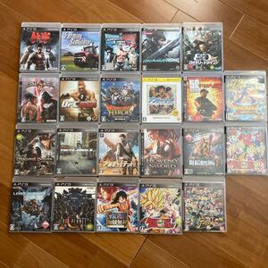 PS3ソフト まとめ売り22本 2つだけケースが壊れてます。単品での購入も可能ですご相談ください。