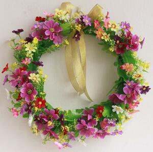  new goods * spring. lease * artificial flower * wall decoration * entranceway lease * ornament *. shop decoration *32cm