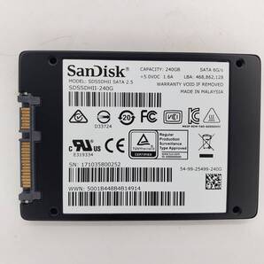 【送料無料・SSD240GB】サンディスク SanDisk(管:CW2-SD-800252)2.5インチ SDSSDHII-240G 6Gb/s フォーマット済み