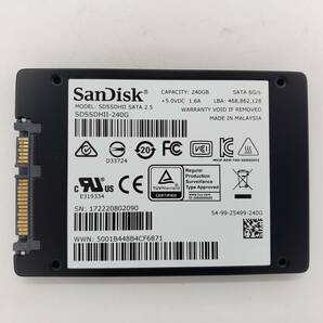 【送料無料・SSD240GB】サンディスク　SanDisk（管：CW2-SD-802090）2.5インチ SDSSDHII-240G　6Gb/s フォーマット済み 
