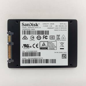 【送料無料・SSD240GB】サンディスク　SanDisk（管：CW2-SD-803000）2.5インチ SDSSDHII-240G　6Gb/s フォーマット済み 