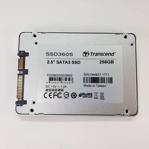 【送料無料・SSD240GB】Transcend(管:CW3-TR-271771)2.5インチ TS256GSSD360S 6Gb/s フォーマット済み