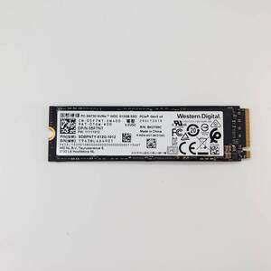 【使用0時間・高速SSD NVMe 512GB】Western Digital製(管:CW3-WD-464901)SN730 SDBPNTY-512G-1012 動作確認済み フォーマット済み