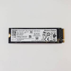 【使用0時間・高速SSD NVMe 512GB】Western Digital製(管:CW3-WD-472710)SN730 SDBPNTY-512G-1012 動作確認済み フォーマット済み