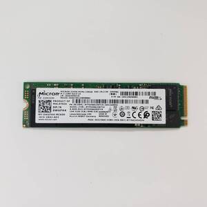 【使用0時間・高速SSD M.2 NVMe 256GB】Micron マイクロン(管CW3-MC-85BBB4)MTFDHBA256TCK-2AS1AABDA 動作確認済み フォーマット済み