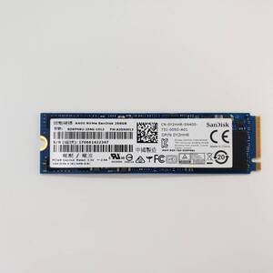 【送料無料・高速SSD NVMe 256GB】SanDisk サンディス製(管:CW3-SD-422347)SD9PN9U-256G-1012 動作確認済み フォーマット済み