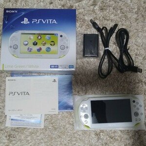 PS Vita PCH-2000 ライムグリーン ソフト付