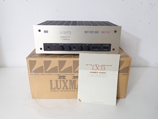 ヤフオク! -「luxman lx33」(家電、AV、カメラ) の落札相場・落札価格
