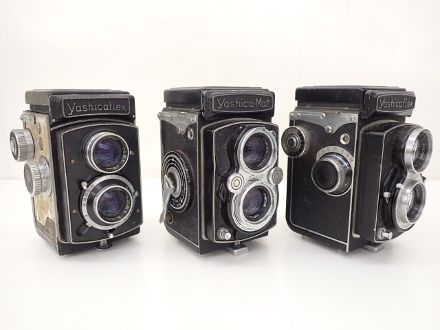 100％の保証 【完動美品】Yashica Yashicaflex A2型 二眼レフカメラ 