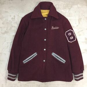 【希少】50s ビンテージ KAYE BROS. スタジャン AWARD JACKET アワードジャケット 50年代 ヴィンテージ レディース 古着 H-1092