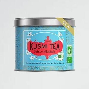★☆ 新品 好評 TEA KUSMI 3-H7 紅茶 [正規輸入品] クスミティ- プリンス ウラディミル 100g缶 オ-ガニック 有機JAS認証