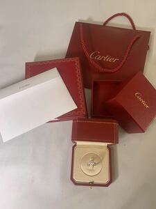 Cartier 0.90ct 刻印あり、婚約指輪　size6～7