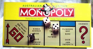 モノポリー Monopoly オーストラリア版 和文なし 未プレイ ＋ おまけの現地ゲーム