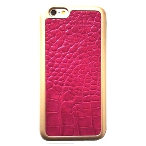 マッバ mabba iphone6ケース iphone6sケース アイフォン6ケース アイフォン6sケース 本革 レザー pink