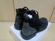 CAMPER TWINS クレイジーパターン スウェード レザー ブーツ 革靴 カンペール　27.5cm 28cm 43_画像5