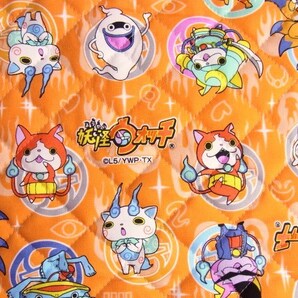 ★キルティング♪妖怪ウォッチ(オレンジ)♪105×50★【NE0790-A】