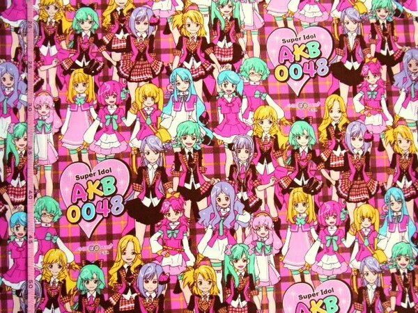 ★オックス♪ＡＫＢ００４８(ピンク)♪105×50★【NE0424-A】