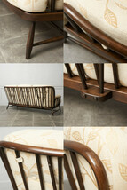 IZ51142I★超レア ERCOL Windsor Jubilee 3人掛け ソファ ヴィンテージ 英国 アーコール ウィンザー ジュビリー トリプルソファ ビンテージ_画像6