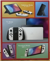 ●【未使用品】任天堂◆ニンテンドースイッチ 有機ELモデル 本体◆Nintendo Switch Joy-Con(L)/(R) ホワイト◆[24]_画像2