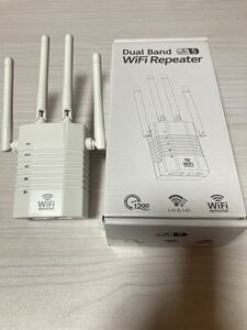 Wi-Fi 中継機リピーター1200Mbps デュアルバンド