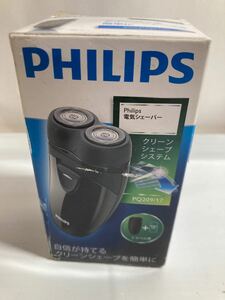 フィリップス ポータブルシェーバー メンズ電気シェーバー 乾電池式 ブラック PQ209/17 新品訳あり