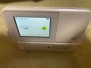 UQ WiMAX Speed Wi-Fi NEXT W03 箱付きクレードル付