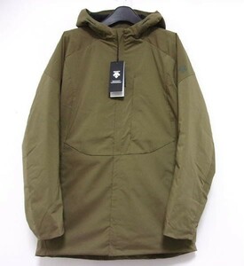 新品★DESCENTE★デサント★ソロテックス 中綿コート 中綿ジャケット★はっ水 防風 保温★M★カーキ