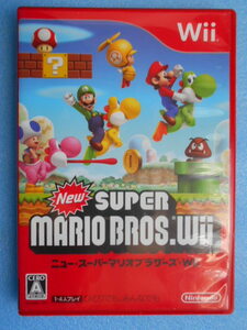 *USED* nintendo *Wii soft * новый super Mario Brother sWii*