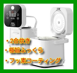 炊飯器 一人暮らし 2合炊き 人気 省エネ 極うま炊き 多機能 一人暮らしからミニマリストまで!