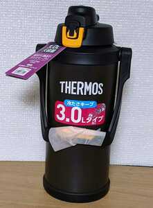 サーモス　THERMOS 3.0L ステンレス製水筒　新品 FFV-3001　スポーツジャグ