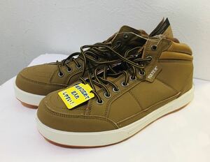  tag attaching unused TULTEX safety shoes 25 centimeter Camel 210105