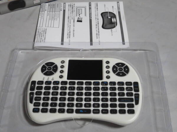 Wireless Keyboard with Touch Pad ワイヤレス タッチパッド キーボード 管ダ