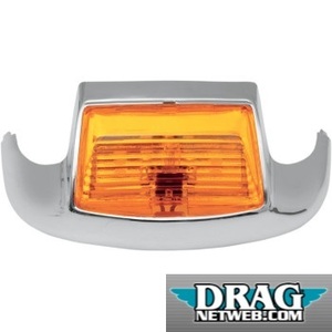 ライト フェンダー チップ アンバー 2000-17 ツアラー ソフテイル DRAG SPECIALTIES DS 2040-0581 Front Fender Tip Light Amber