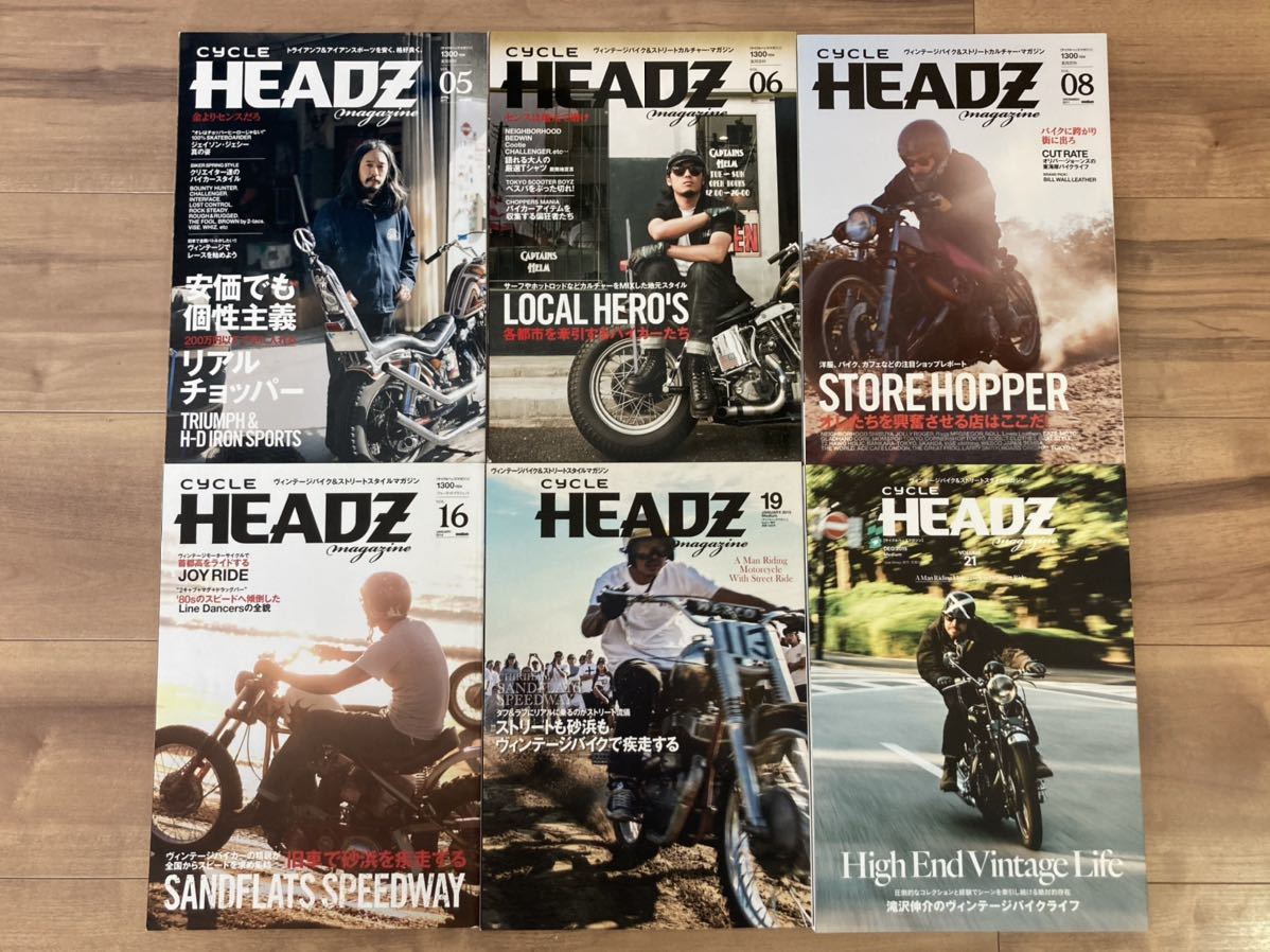2022人気の サイクルヘッズマガジン magazine headz セットcycle 22冊