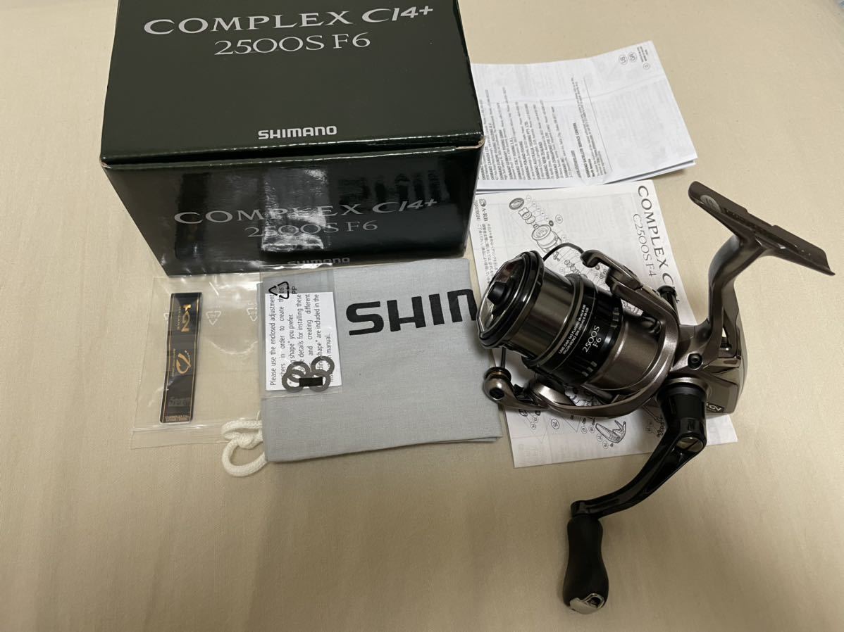 セール対象外 シマノ 17コンプレックスci4 2500s F6 本体のみ 未使用 半額sale スポーツ レジャー フィッシング Roe Solca Ec