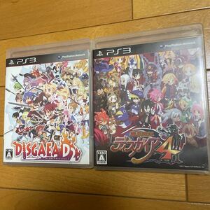 PS3ソフト2本セット!魔界戦記ディスガイア4、ディスガイアD2