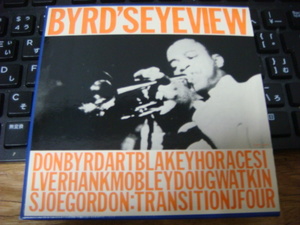 DONALD BYRD BYRD'S EYE VIEW TRANSITION 紙ジャケｃｄ ドナルドバード JOE GORDON HANK MOBLEY ART BLAKEY HORACE SILVER