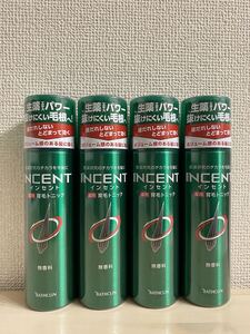 バスクリン インセント 薬用 育毛トニック 無香料 180g 4本
