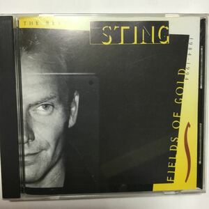フィールズ・オブ・ゴールド~ベスト・オブ・スティング 1984-1994 Fields Of Gold: The Best Of Sting 国内盤　CDシングル付き