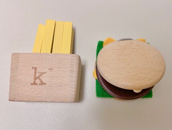 kiko+ (キコ) x-girl hamburger set (ハンバーガーセット) おもちゃの楽器
