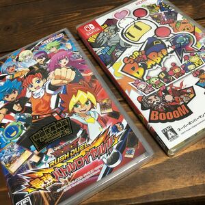  Switch 遊戯王ラッシュデュエル 最強バトルロイヤル!! & スーパーボンバーマンR ソフト