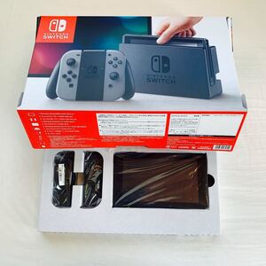 Nintendo Switch ニンテンドースイッチ 本体 グレー 完品