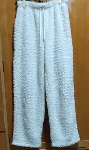 モコモコ ルームウェア 部屋着 パジャマ ホワイト LL? USED