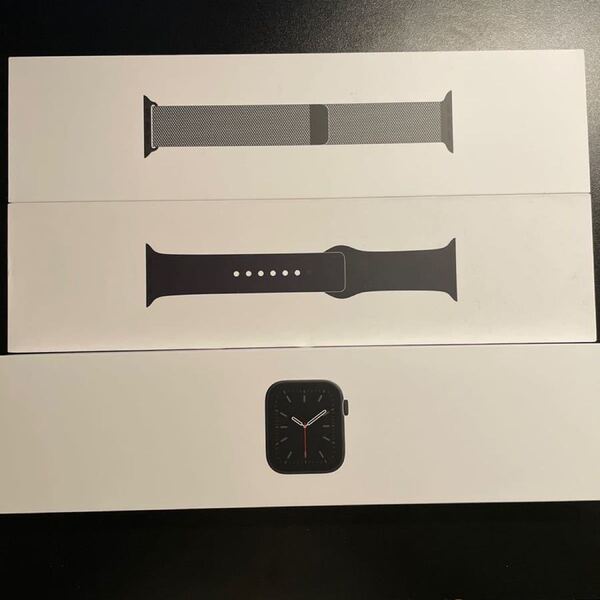 Apple Watch Series 6 40mm ステンレス グラファイト ミラネーゼループ 正規品 gps cellular