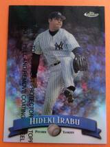 伊良部秀輝 1998 HIDEKI IRABU TOPPS FINEST REFRACTOR ニューヨーク・ヤンキース_画像1