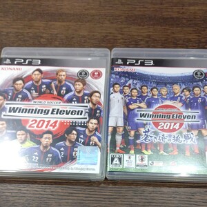 PS3ソフト 2本セット ウイニングイレブン2014 + ウイニングイレブン2014 蒼き侍の挑戦 ウイイレ