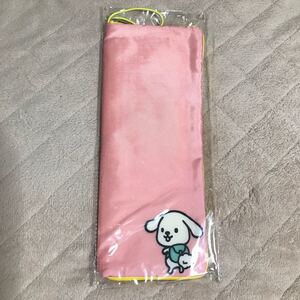 新品未使用 ダス犬のペットボトルカバー 折り畳み傘入れとしても ピンク ダスキン