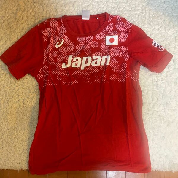 アシックス 日本代表 オリンピック Tシャツ